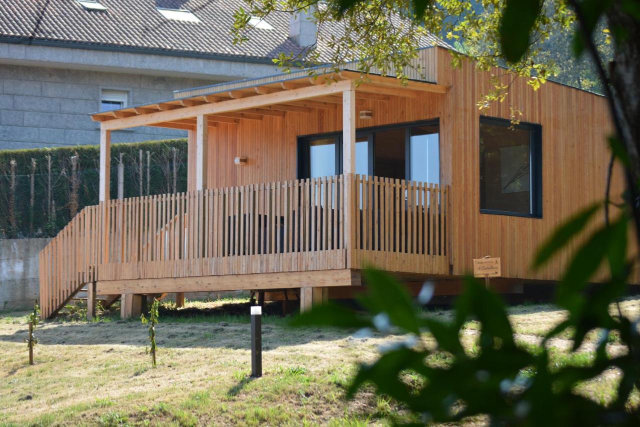 Cabanas Compostela - Cabana A Carballeira Сантьяго-де-Компостела Экстерьер фото